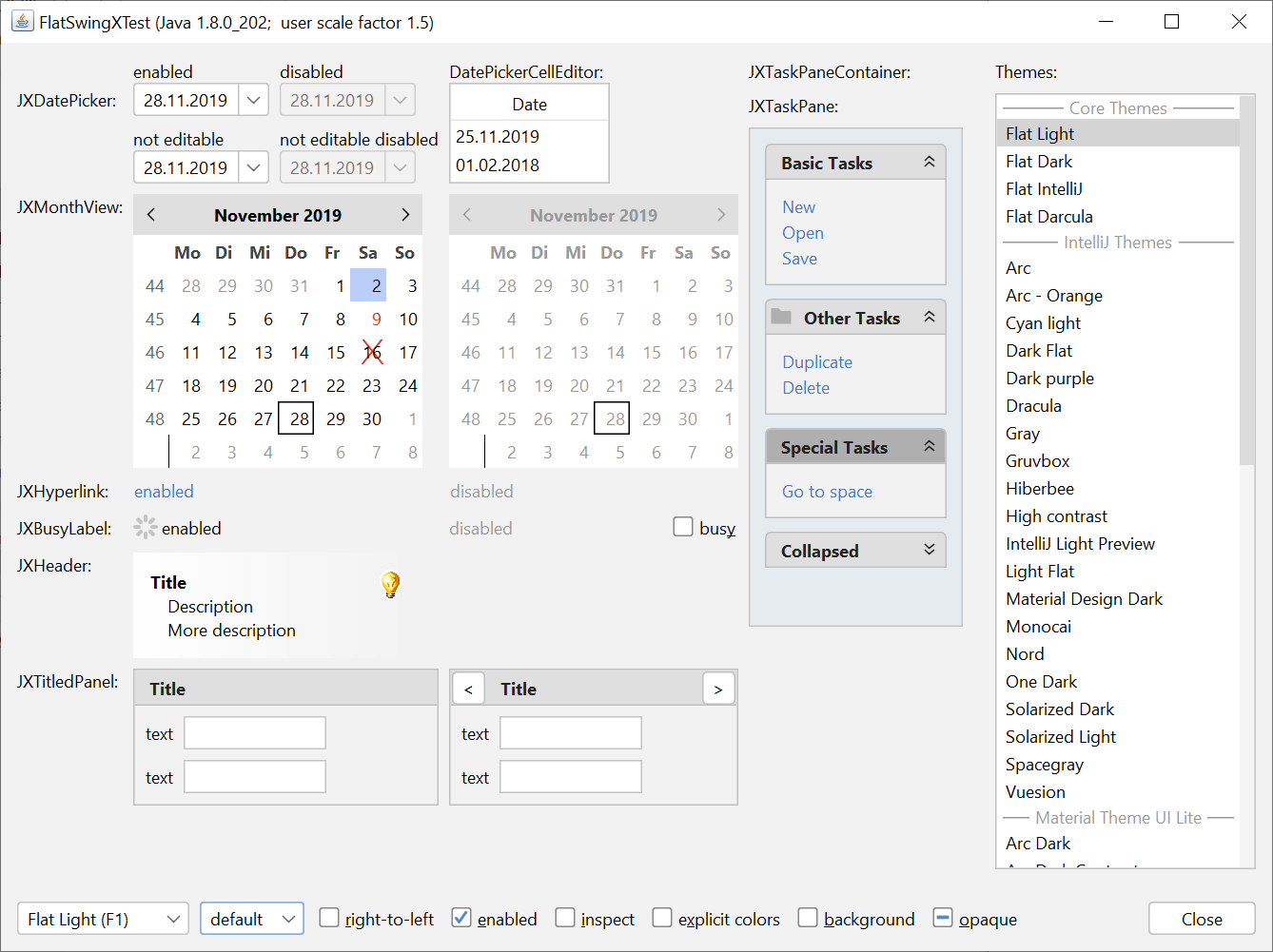 Flat Light SwingX Demo